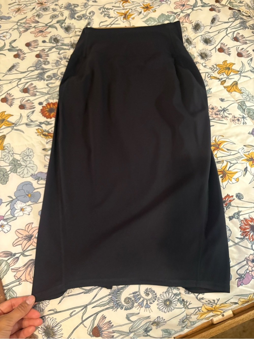 lululemon athletica Black Midi Pencil Skirt